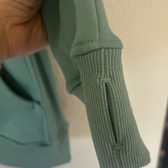 lululemon athletica Teal Scuba Full Zip-Up Jacket Size 6 - Picture 5 of 9